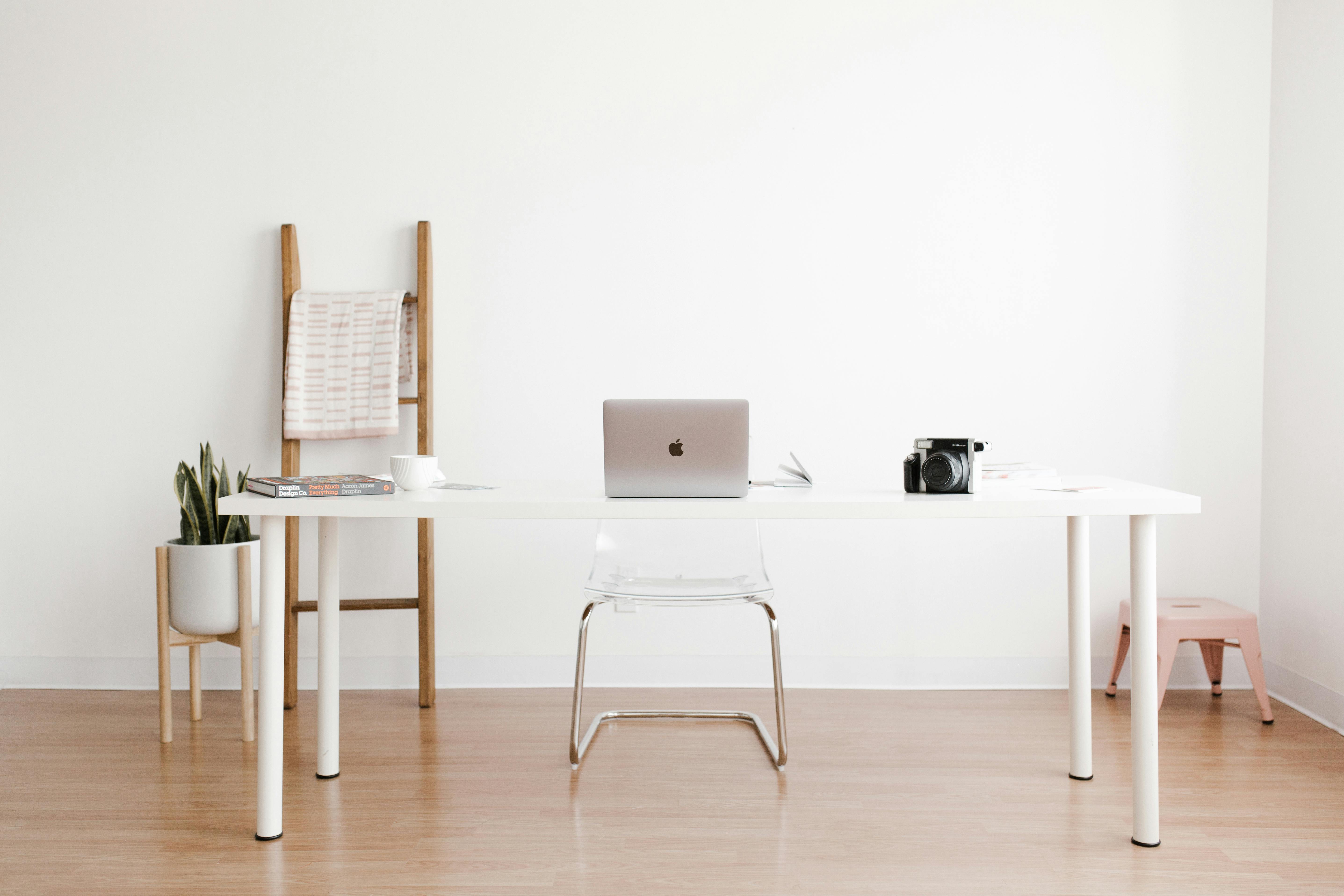Foldable furniture in a compact room