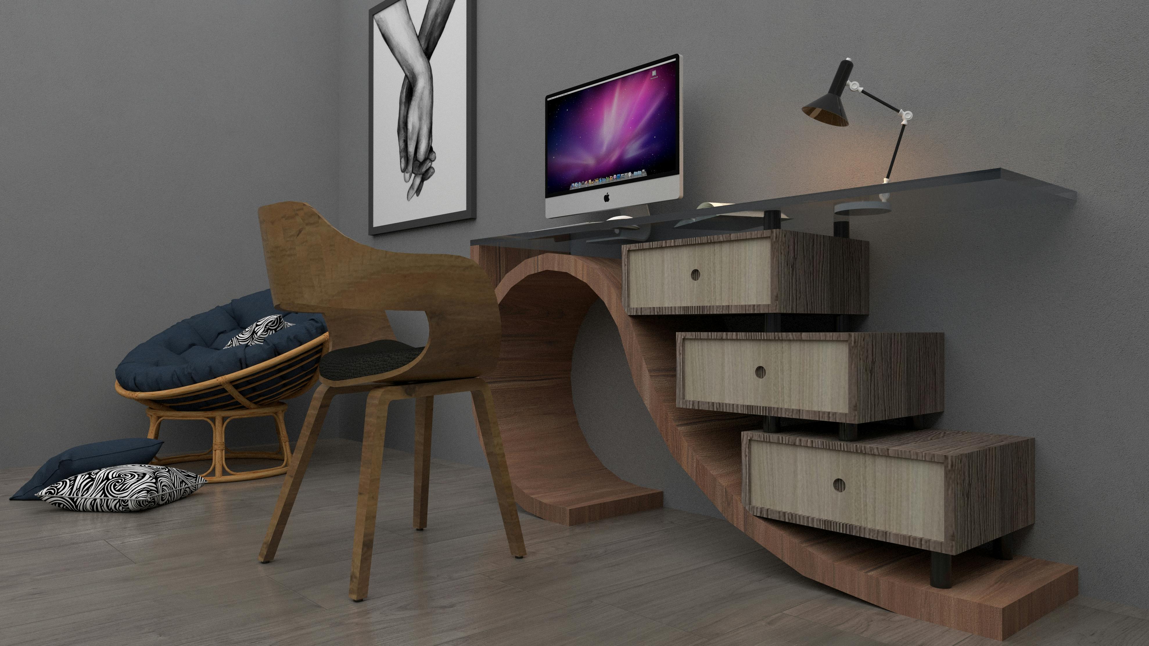 Decluttered Bedroom